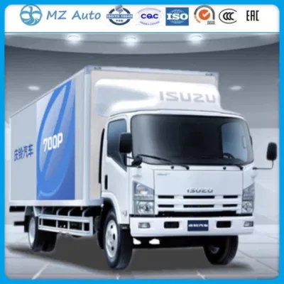 I Suzu Camión caja de marca de tecnología japonesa Euro6 189HP Camión 4X2 de 6 toneladas fabricado en China a Uzbekistán